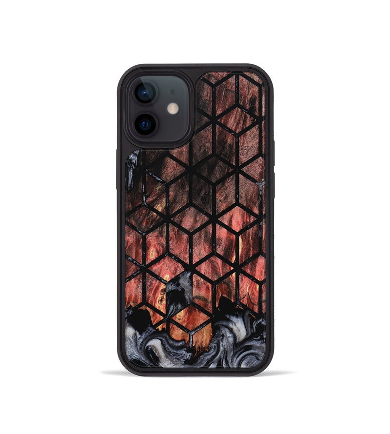 iPhone 12 mini Wood Phone Case - Niko (Pattern, 800463)