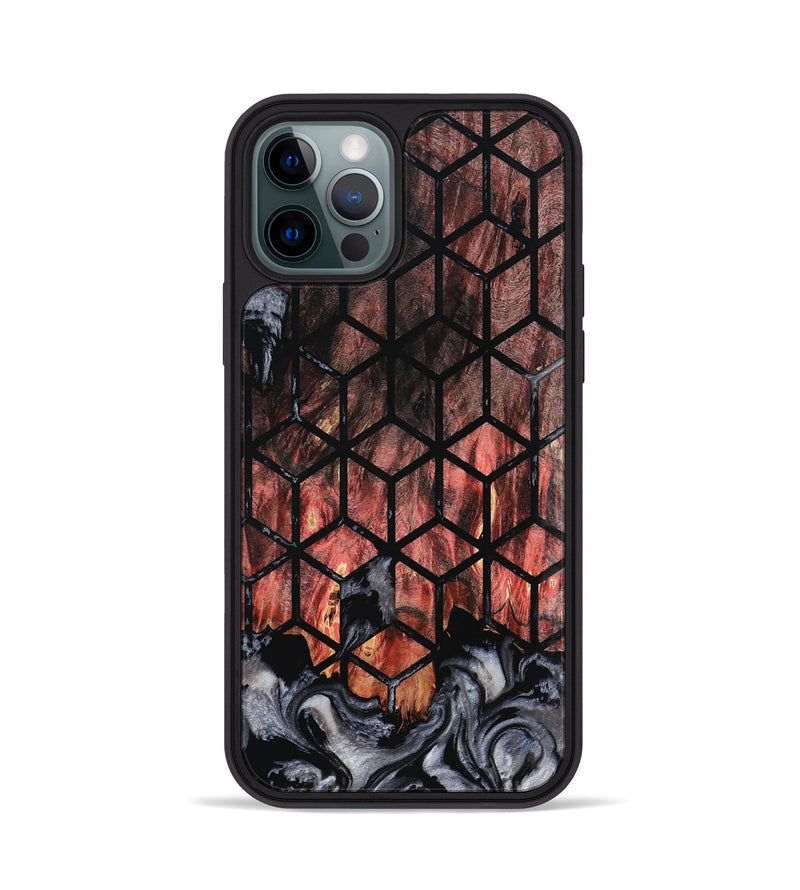iPhone 12 Pro Wood Phone Case - Niko (Pattern, 800463)