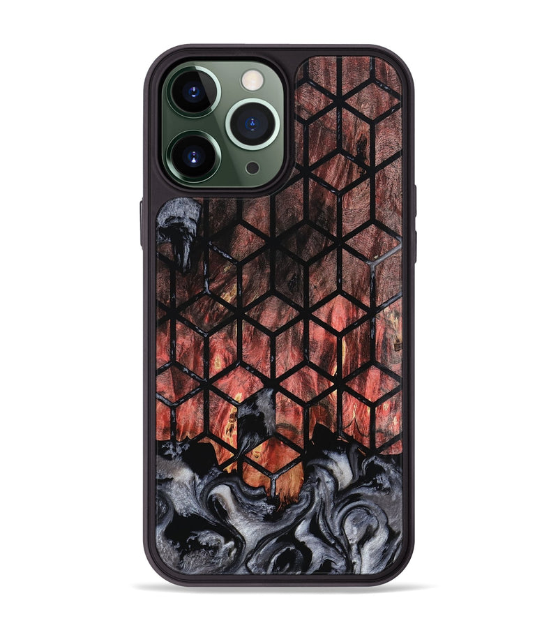 iPhone 13 Pro Max Wood Phone Case - Niko (Pattern, 800463)