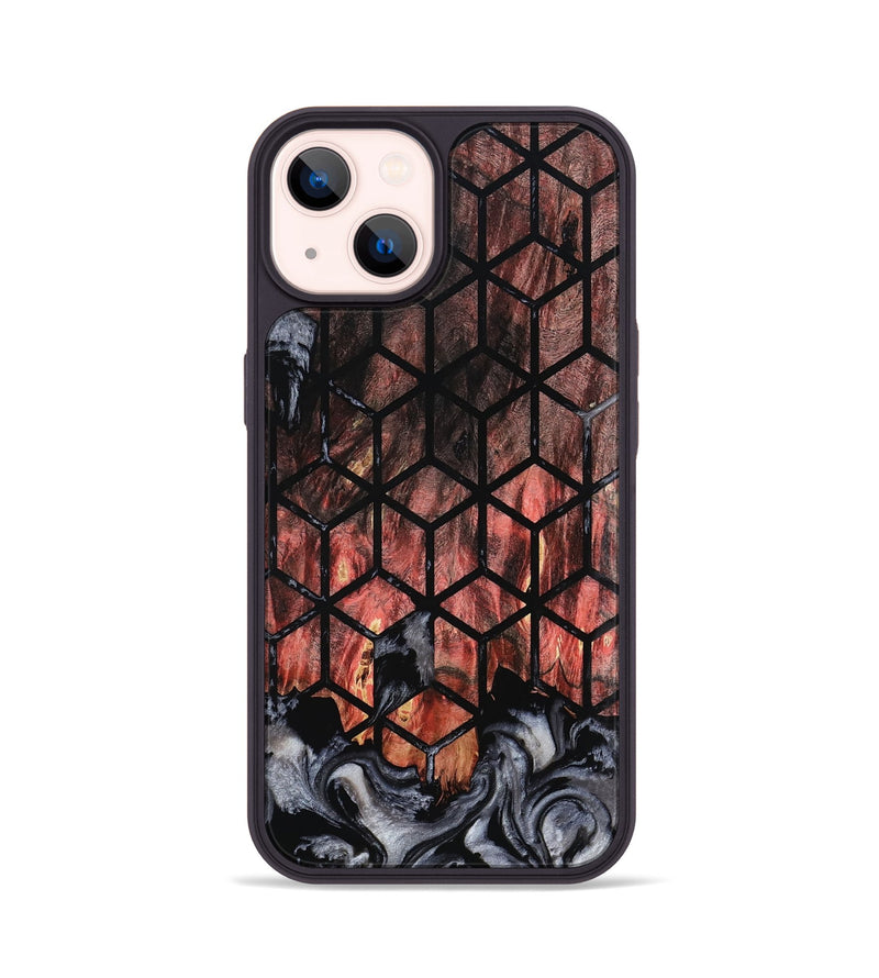 iPhone 14 Wood Phone Case - Niko (Pattern, 800463)