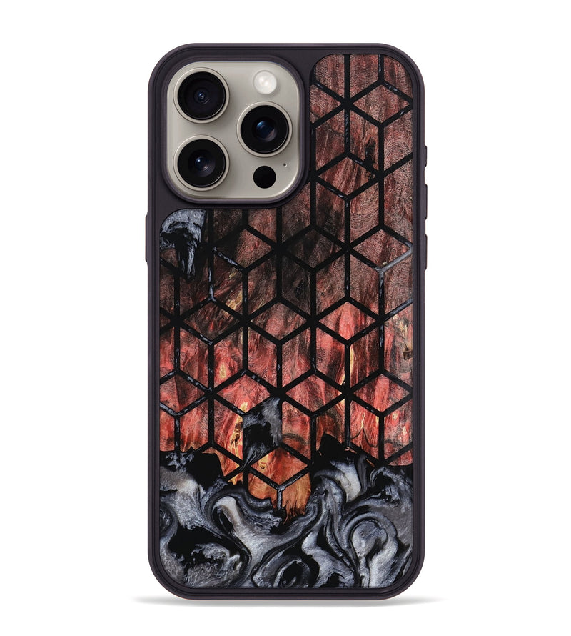 iPhone 15 Pro Max Wood Phone Case - Niko (Pattern, 800463)