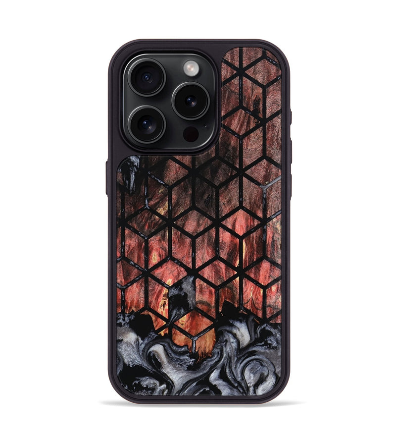 iPhone 15 Pro Wood Phone Case - Niko (Pattern, 800463)