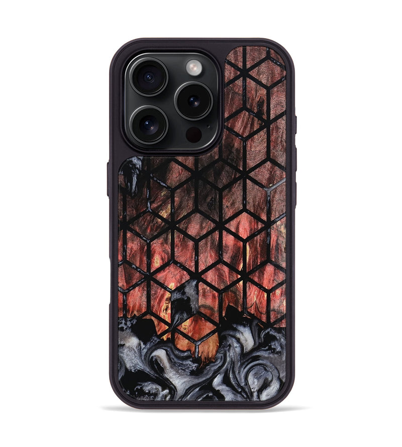 iPhone 16 Pro Wood Phone Case - Niko (Pattern, 800463)