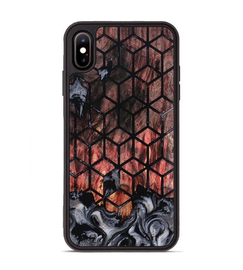 iPhone Xs Max Wood Phone Case - Niko (Pattern, 800463)