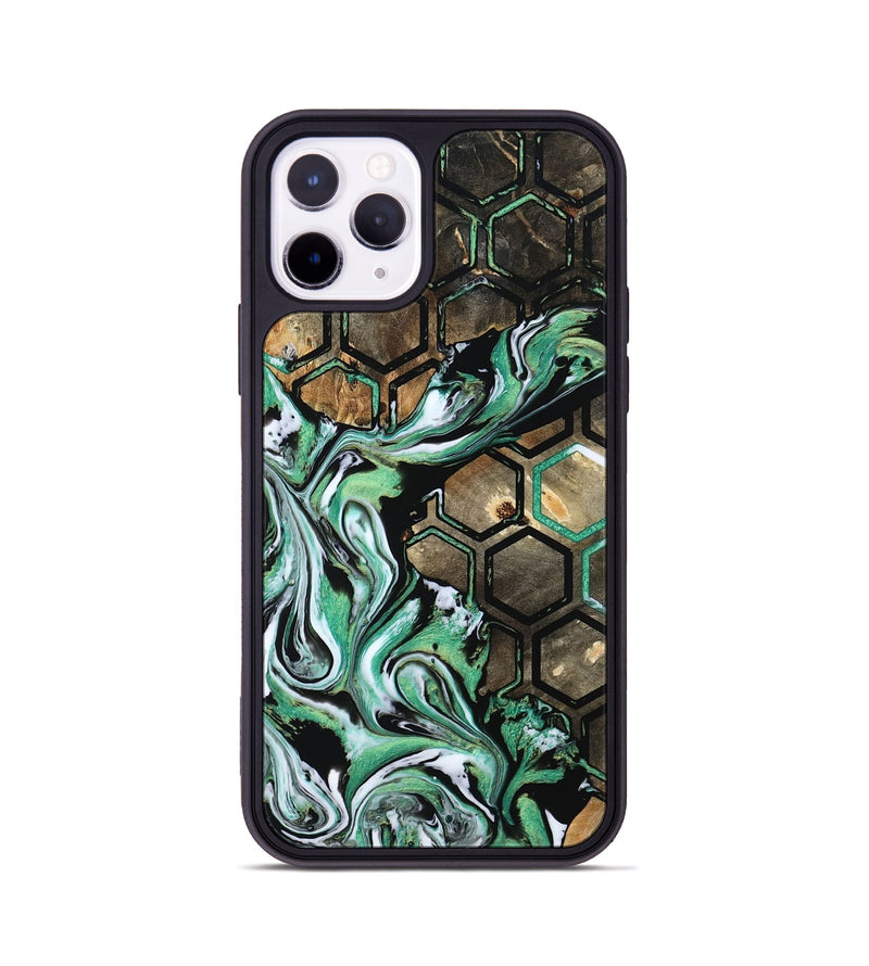 iPhone 11 Pro Wood Phone Case - Azriel (Pattern, 800464)