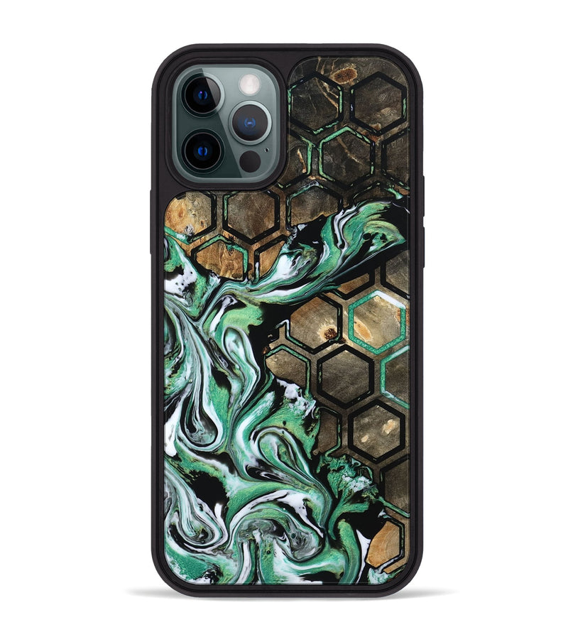 iPhone 12 Pro Max Wood Phone Case - Azriel (Pattern, 800464)