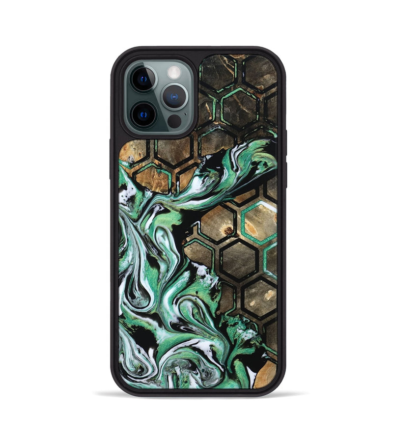 iPhone 12 Pro Wood Phone Case - Azriel (Pattern, 800464)