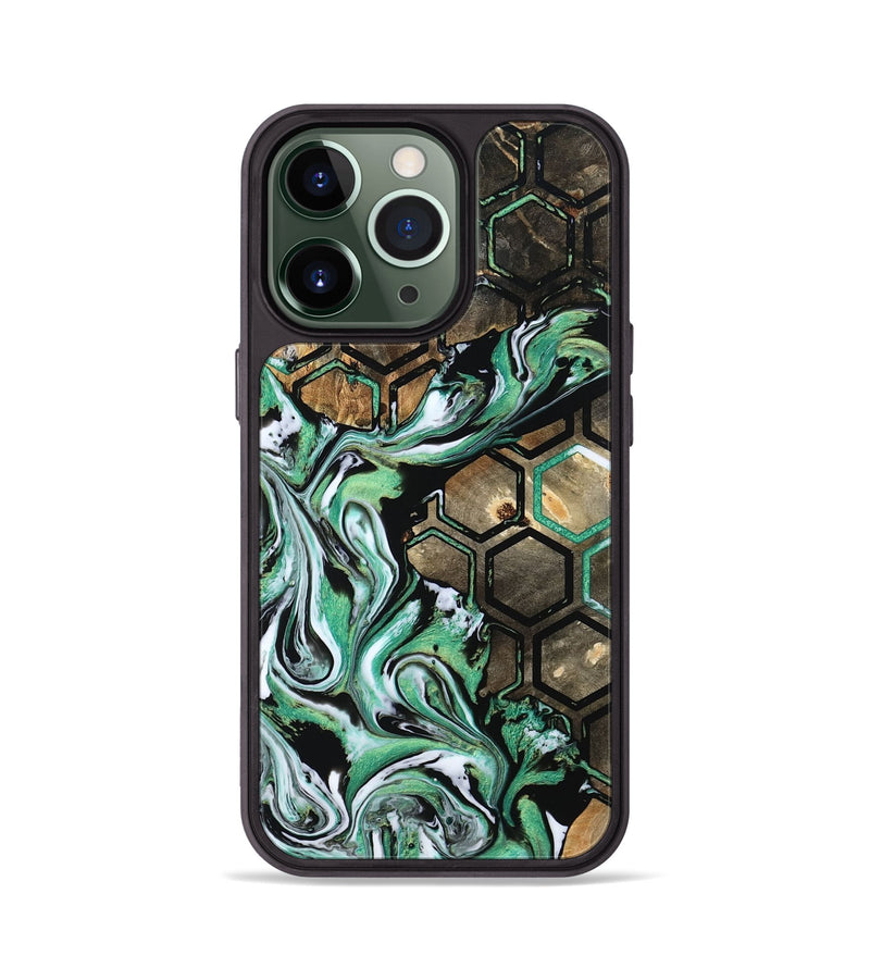 iPhone 13 Pro Wood Phone Case - Azriel (Pattern, 800464)