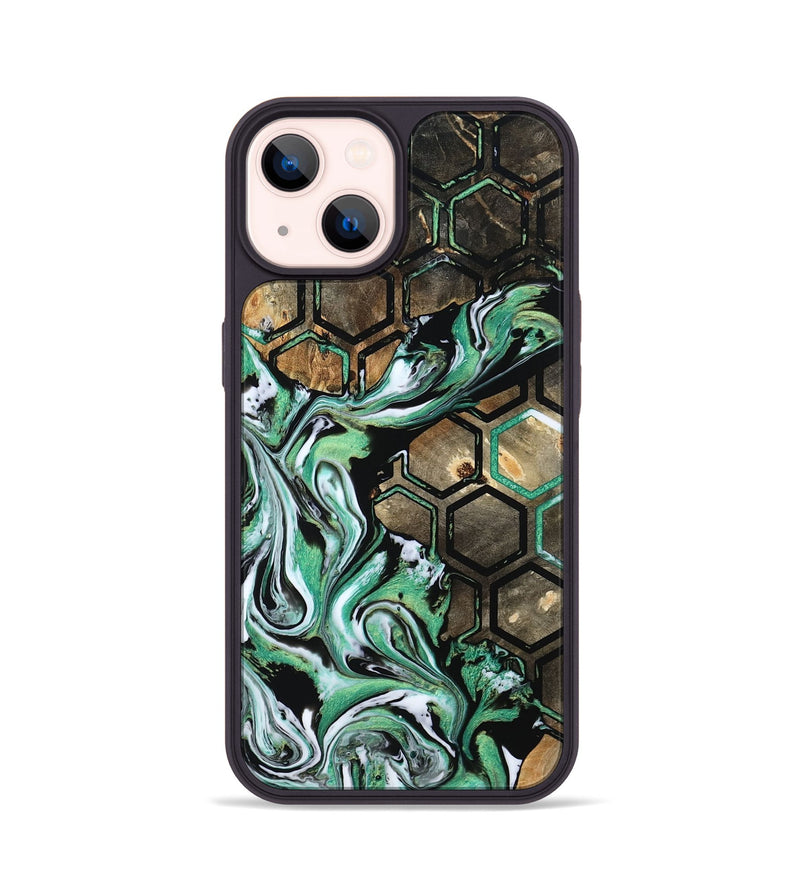 iPhone 14 Wood Phone Case - Azriel (Pattern, 800464)