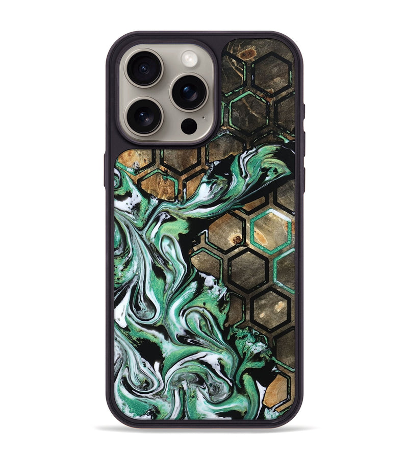 iPhone 15 Pro Max Wood Phone Case - Azriel (Pattern, 800464)