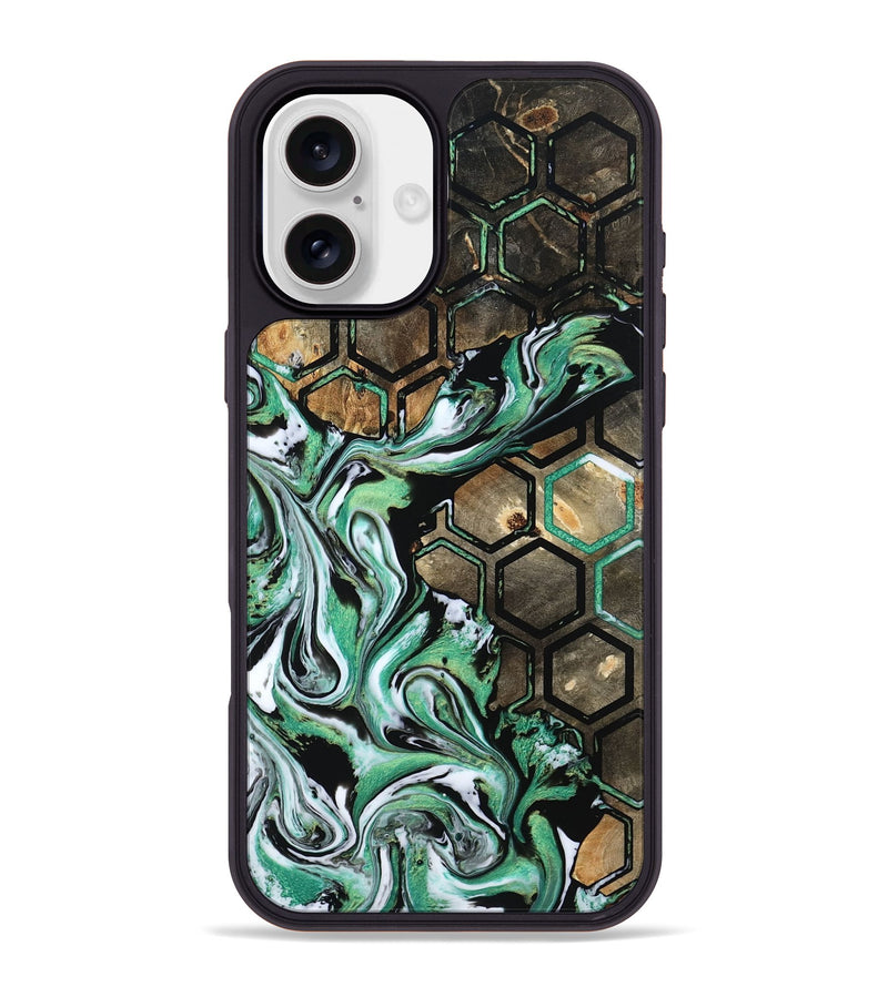 iPhone 16 Plus Wood Phone Case - Azriel (Pattern, 800464)