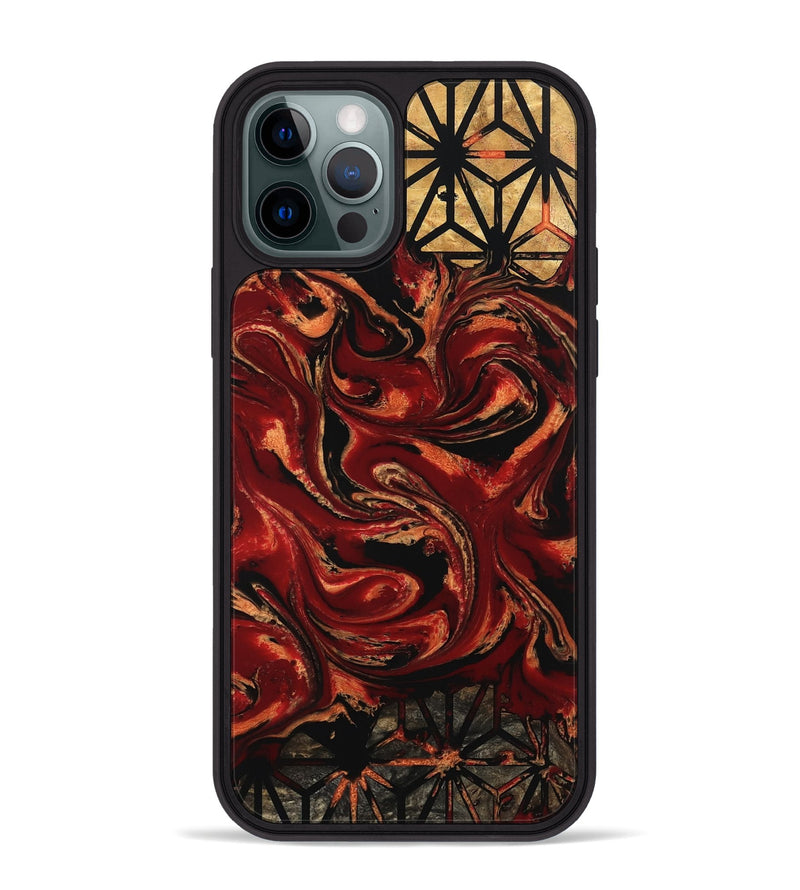 iPhone 12 Pro Max Wood Phone Case - Westin (Pattern, 800465)