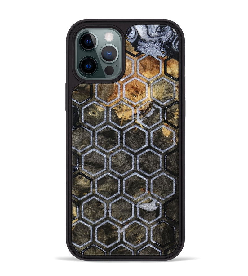iPhone 12 Pro Max Wood Phone Case - Zavier (Pattern, 800466)