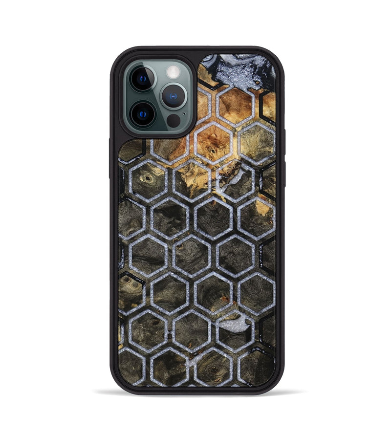 iPhone 12 Pro Wood Phone Case - Zavier (Pattern, 800466)