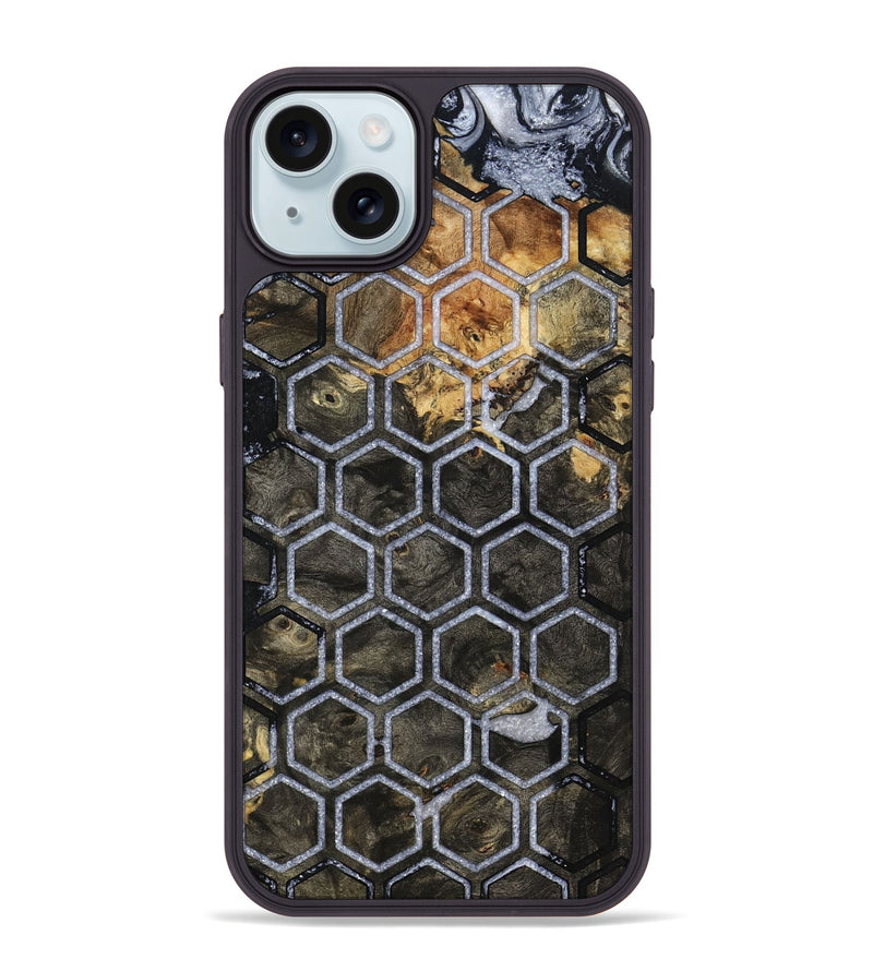 iPhone 15 Plus Wood Phone Case - Zavier (Pattern, 800466)