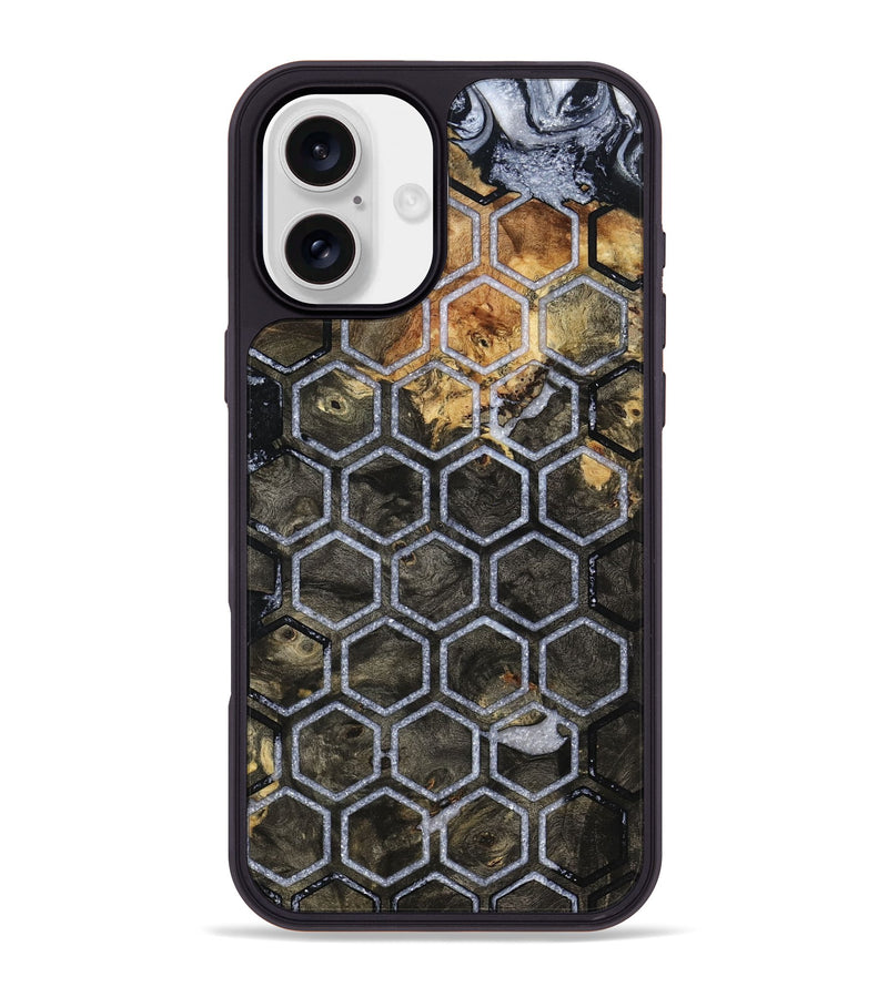 iPhone 16 Plus Wood Phone Case - Zavier (Pattern, 800466)