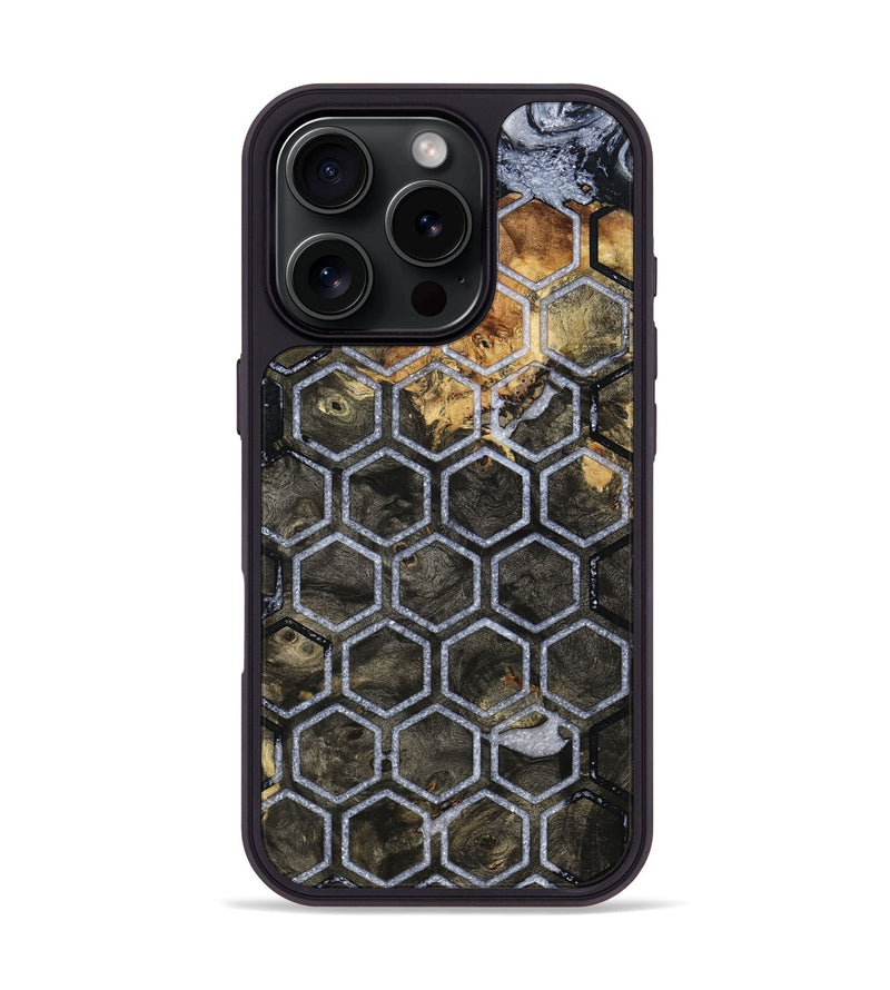 iPhone 16 Pro Wood Phone Case - Zavier (Pattern, 800466)