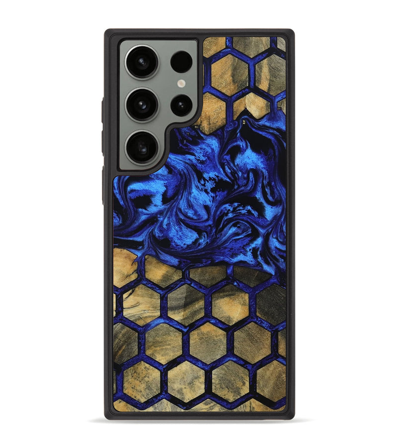 Galaxy S23 Ultra Wood Phone Case - Christ (Pattern, 800467)