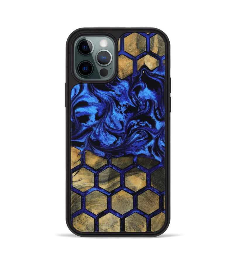 iPhone 12 Pro Wood Phone Case - Christ (Pattern, 800467)
