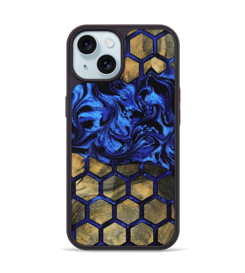 iPhone 15 Wood Phone Case - Christ (Pattern, 800467)