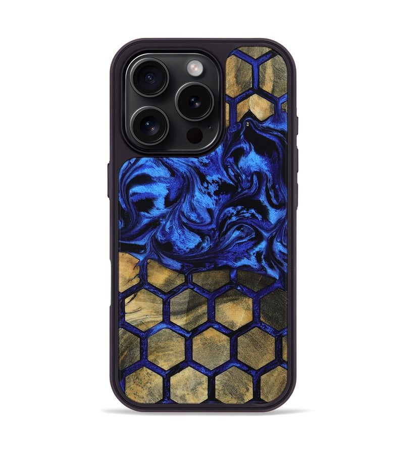 iPhone 16 Pro Wood Phone Case - Christ (Pattern, 800467)