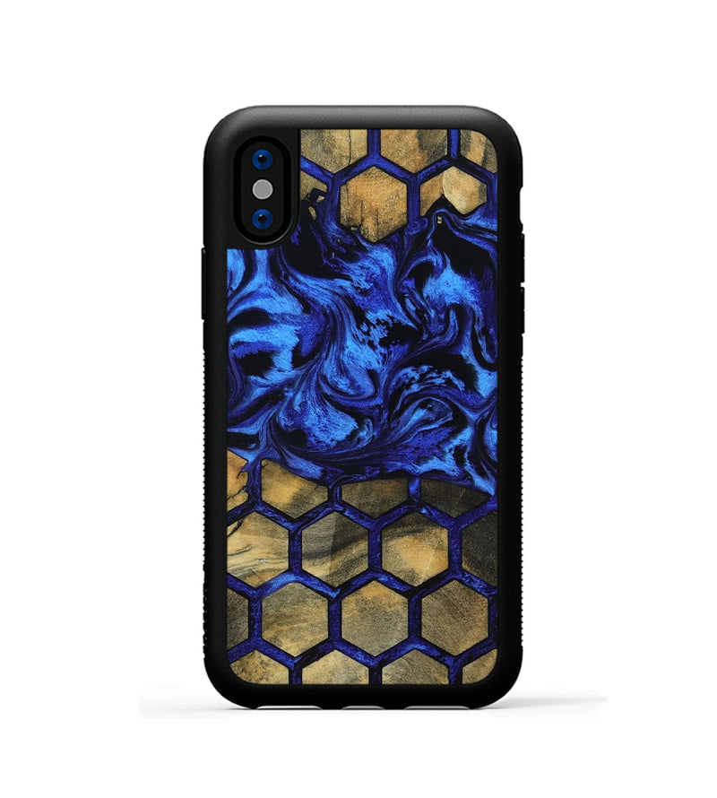 iPhone Xs Wood Phone Case - Christ (Pattern, 800467)