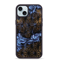 iPhone 15 Plus Wood Phone Case - Luciana (Pattern, 800469)