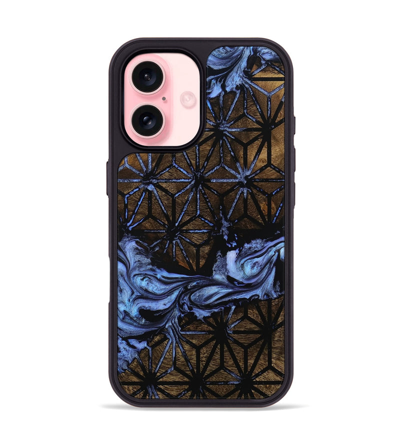 iPhone 16 Wood Phone Case - Luciana (Pattern, 800469)