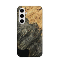 Galaxy S25 Wood Live Edge Phone Case - Wilburn (Wood Burl, 800483)