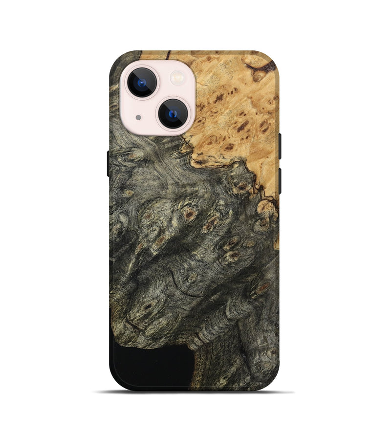 iPhone 13 mini Wood Live Edge Phone Case - Wilburn (Wood Burl, 800483)