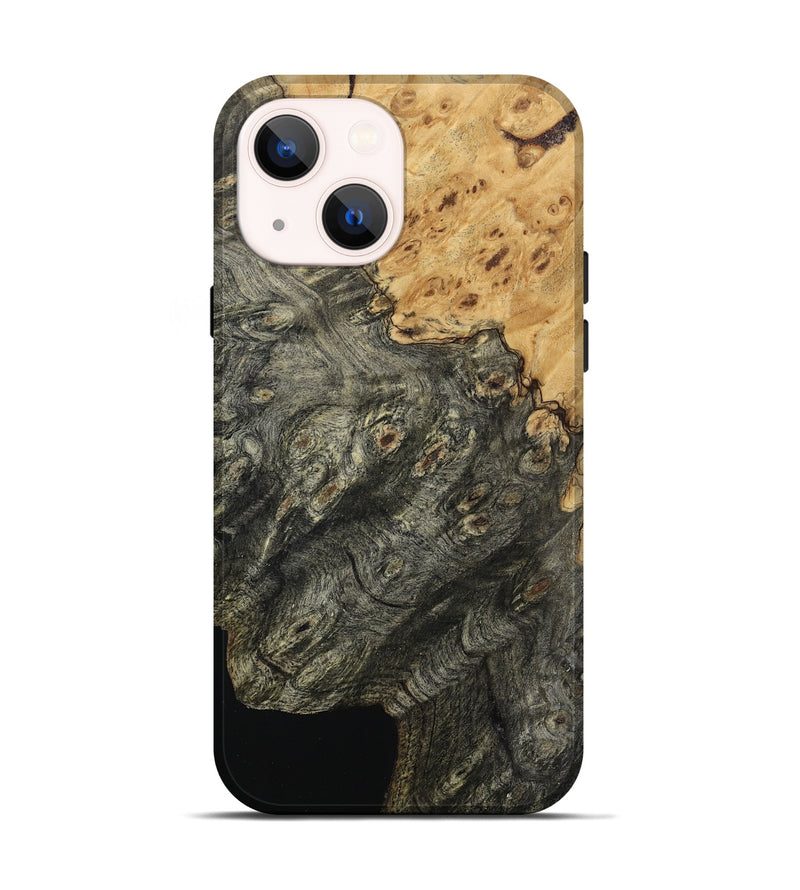 iPhone 14 Wood Live Edge Phone Case - Wilburn (Wood Burl, 800483)