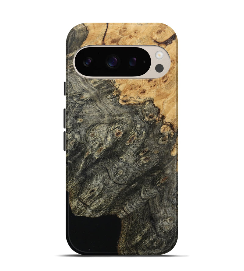 Pixel 9 Wood Live Edge Phone Case - Wilburn (Wood Burl, 800483)