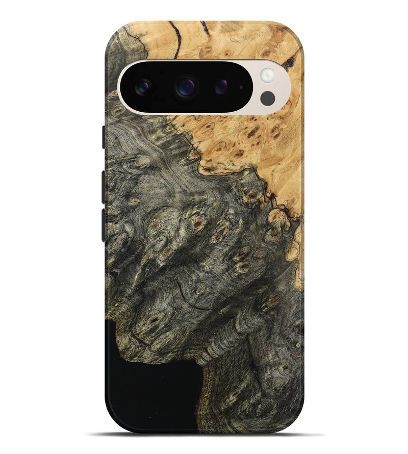 Pixel 9 Pro XL Wood Live Edge Phone Case - Wilburn (Wood Burl, 800483)