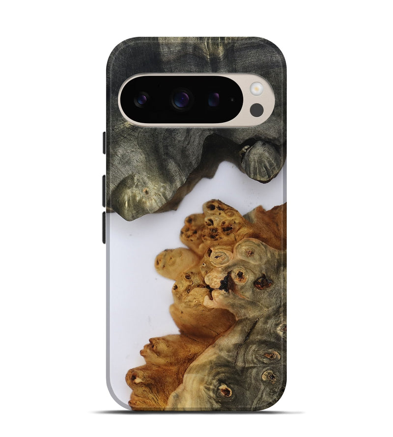 Pixel 9 Wood Live Edge Phone Case - Yulissa (Clear, 800488)
