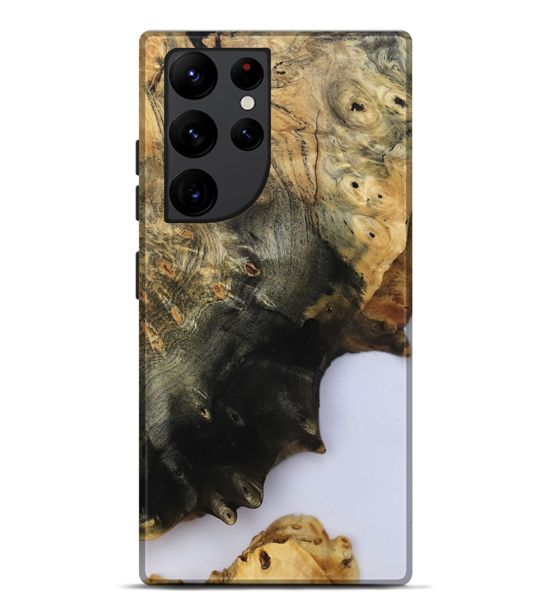 Galaxy S22 Ultra Wood Live Edge Phone Case - Azael (Clear, 800489)