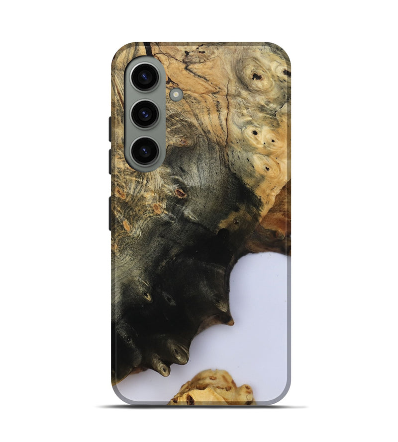 Galaxy S24 Wood Live Edge Phone Case - Azael (Clear, 800489)
