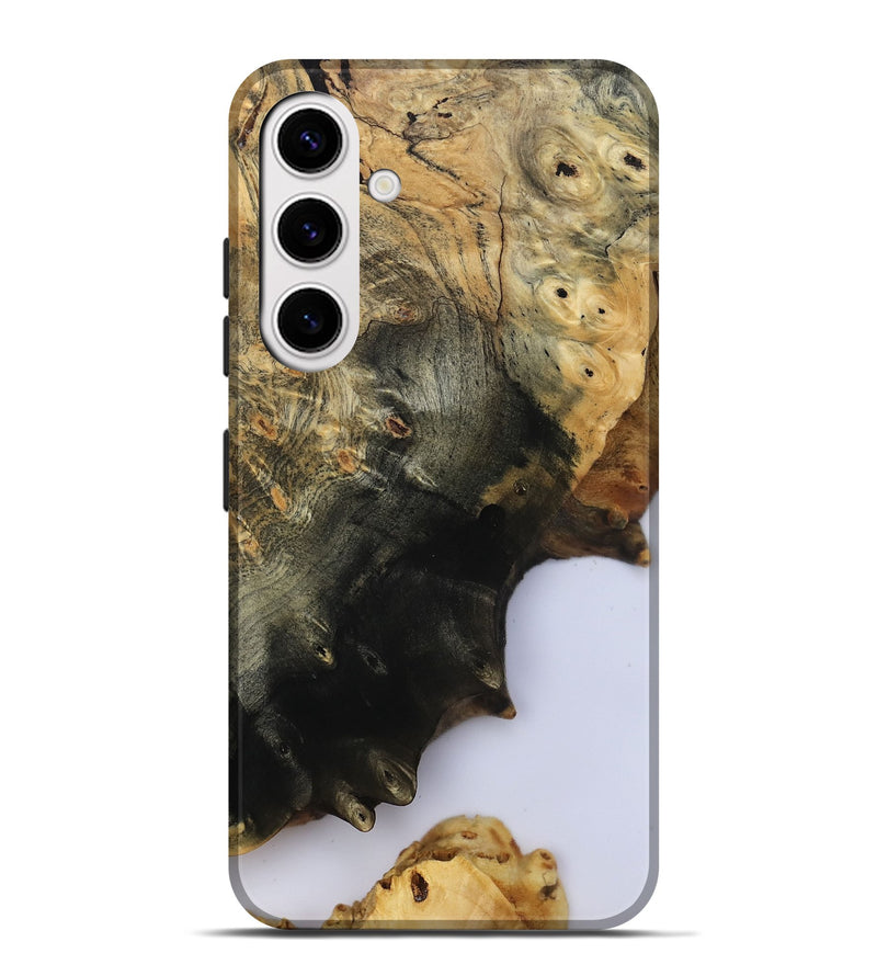 Galaxy S25 Plus Wood Live Edge Phone Case - Azael (Clear, 800489)