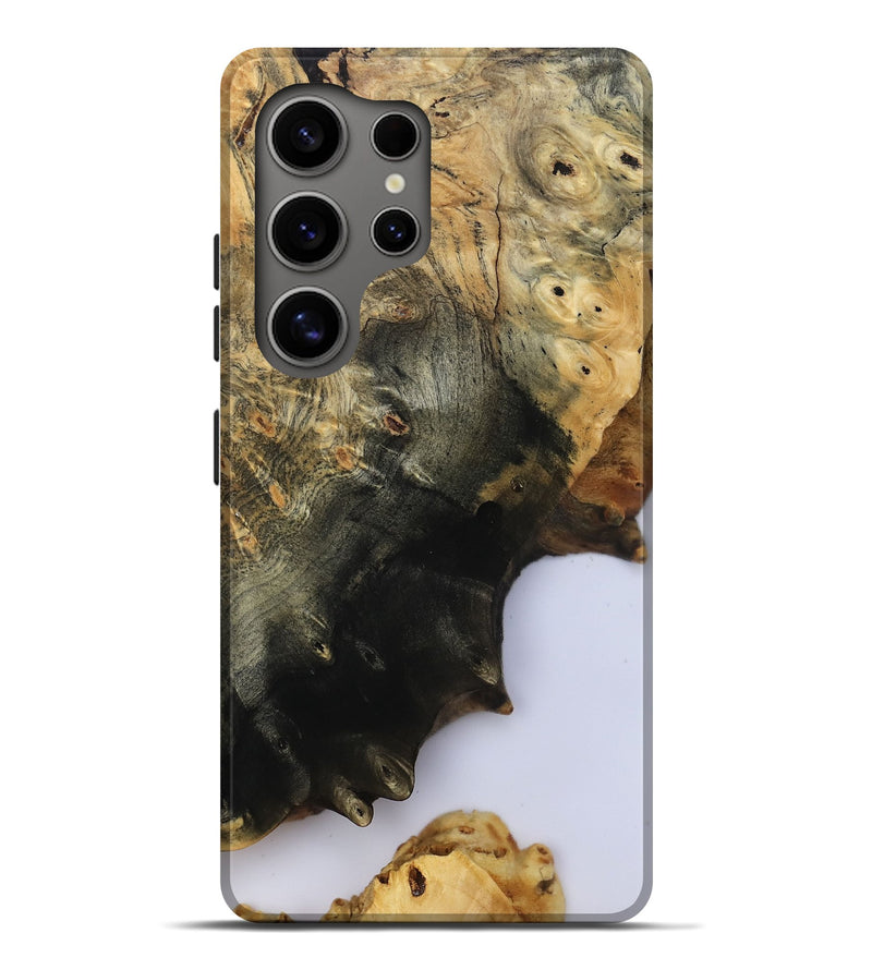 Galaxy S25 Ultra Wood Live Edge Phone Case - Azael (Clear, 800489)