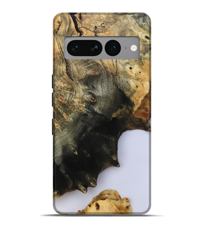 Pixel 7 Pro Wood Live Edge Phone Case - Azael (Clear, 800489)