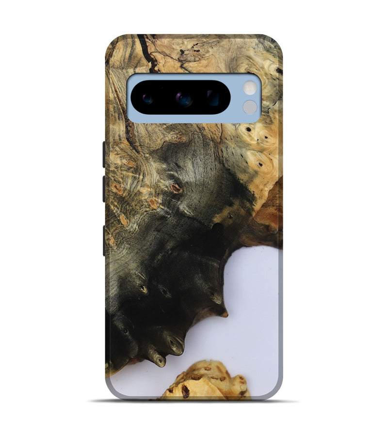Pixel 8 Pro Wood Live Edge Phone Case - Azael (Clear, 800489)