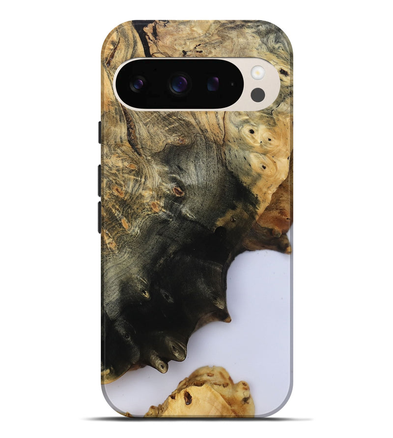 Pixel 9 Pro XL Wood Live Edge Phone Case - Azael (Clear, 800489)