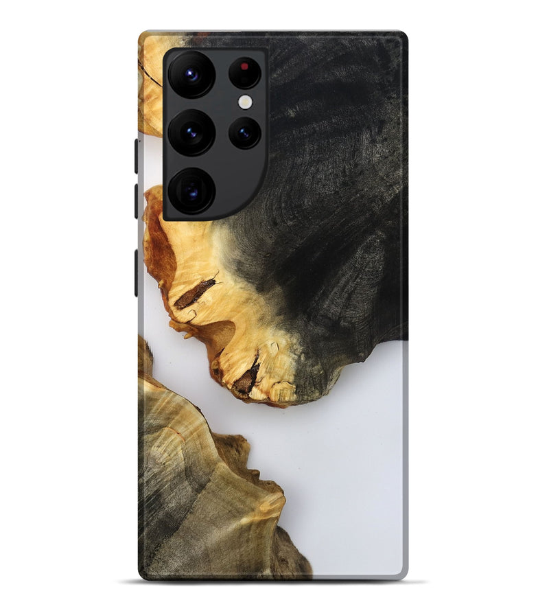 Galaxy S22 Ultra Wood Live Edge Phone Case - Joni (Clear, 800492)