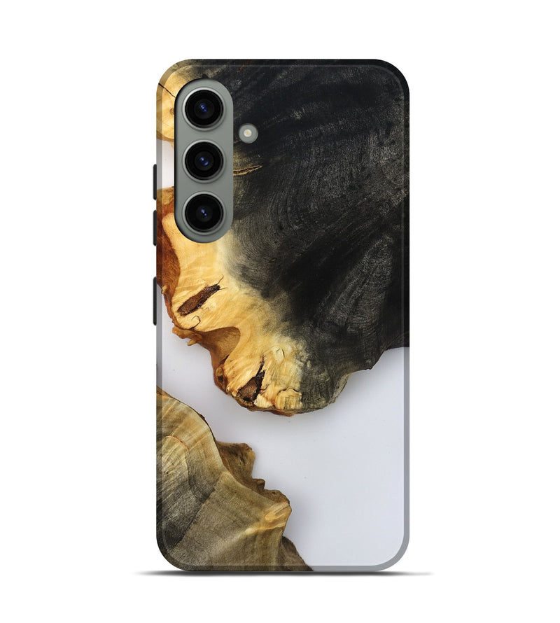 Galaxy S24 Wood Live Edge Phone Case - Joni (Clear, 800492)