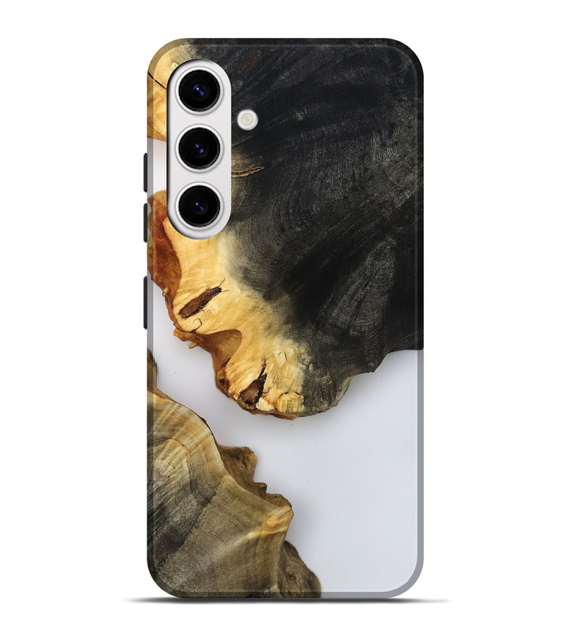 Galaxy S25 Plus Wood Live Edge Phone Case - Joni (Clear, 800492)