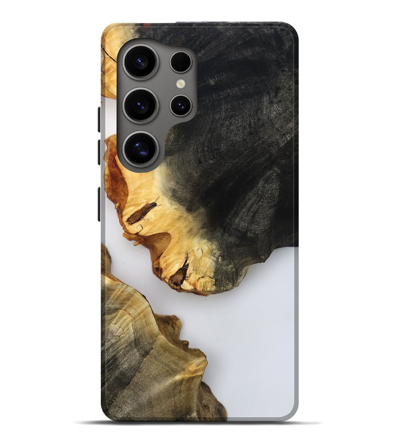 Galaxy S25 Ultra Wood Live Edge Phone Case - Joni (Clear, 800492)