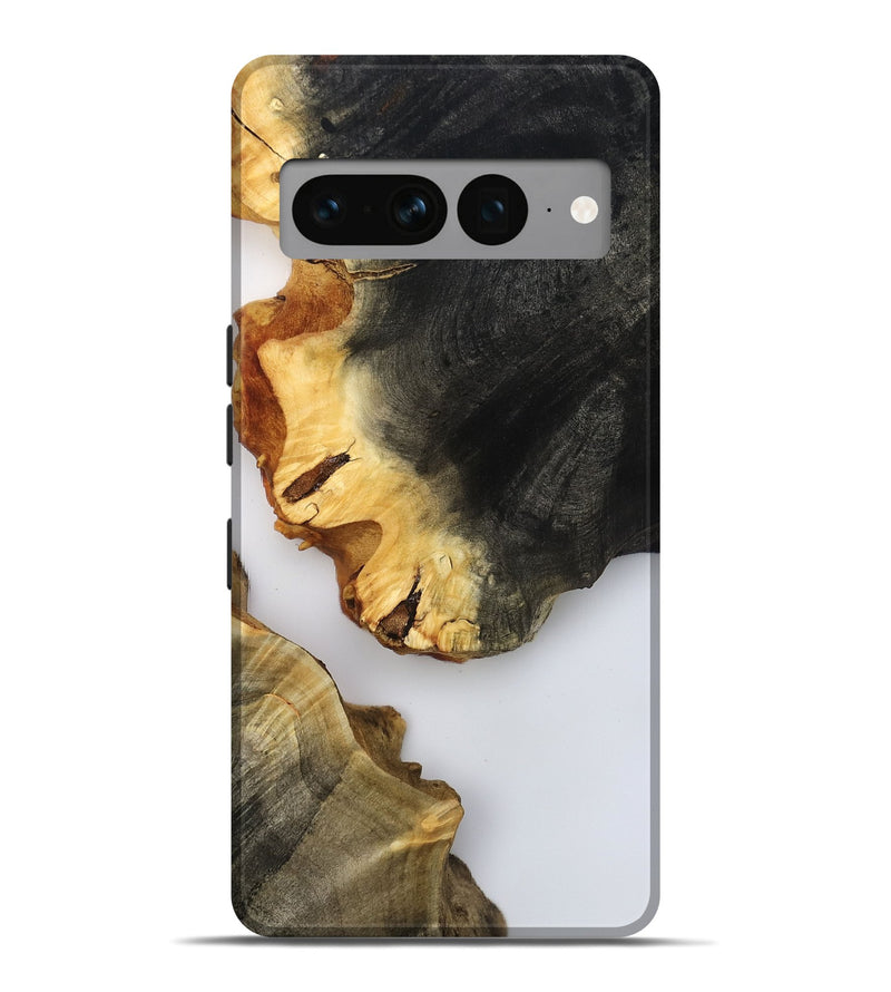 Pixel 7 Pro Wood Live Edge Phone Case - Joni (Clear, 800492)