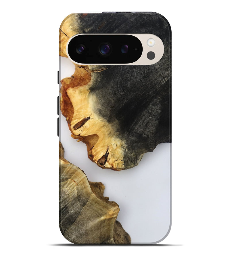 Pixel 9 Pro XL Wood Live Edge Phone Case - Joni (Clear, 800492)