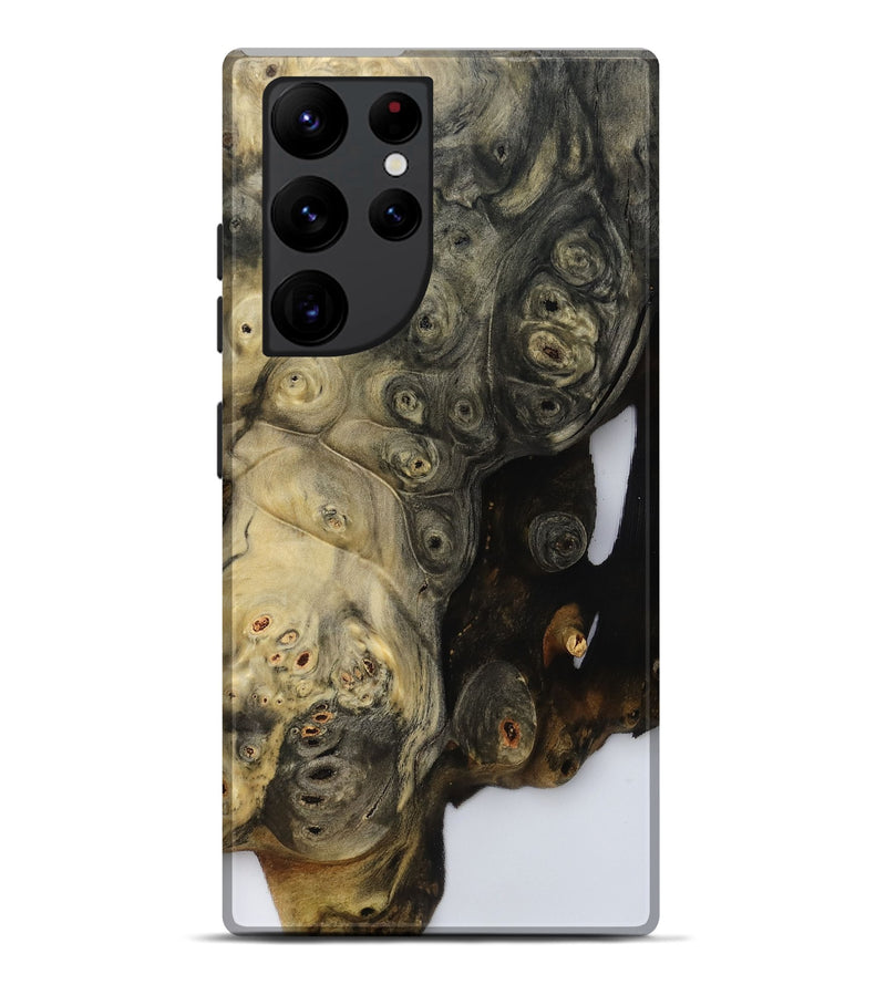 Galaxy S22 Ultra Wood Live Edge Phone Case - Jaylynn (Clear, 800493)