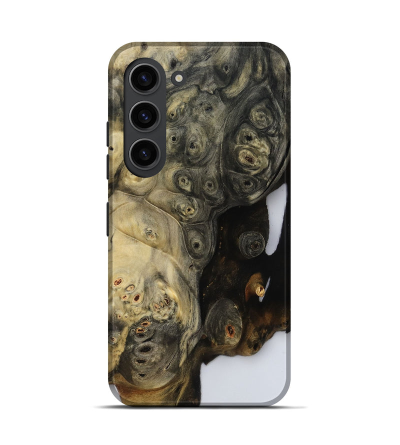 Galaxy S23 Wood Live Edge Phone Case - Jaylynn (Clear, 800493)