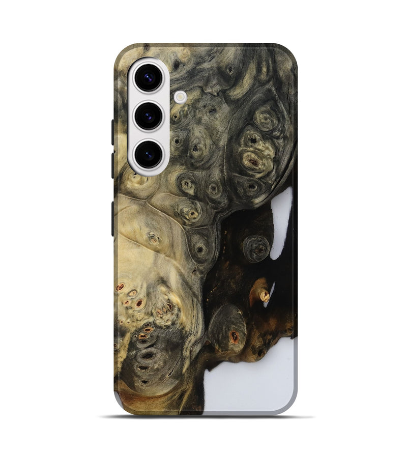 Galaxy S25 Wood Live Edge Phone Case - Jaylynn (Clear, 800493)